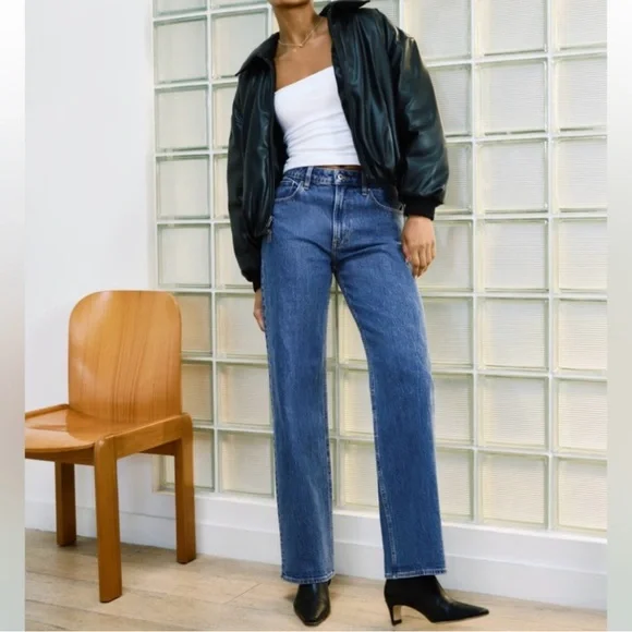 Abercrombie & Fitch '90s Relaxed Blue Jeans - Picture 4 of 5